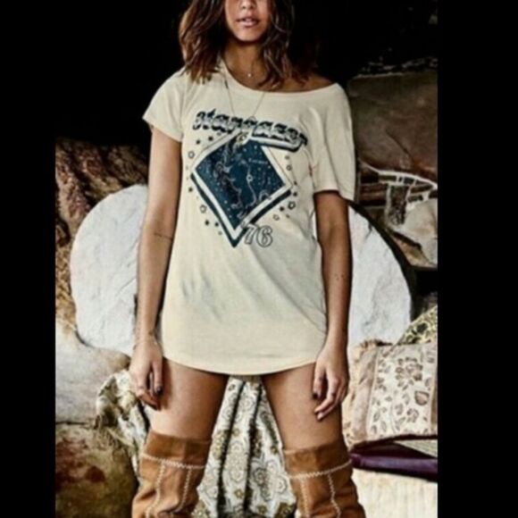 Spell Tops - NWOT SPELL Star gazer taurus tee